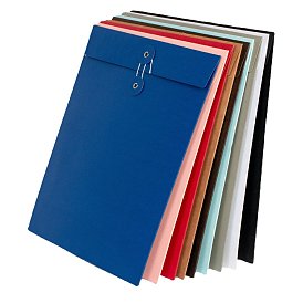 Paper File Bags, String Closure Folder Bags, Office Supply, Rectangle