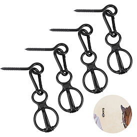 4 Bolsas de aleación resistentes para atar caballos, Accesorios y suministros para caballos, formas mixtas
