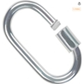 925 mousqueton à verrouillage en argent sterling, ovale