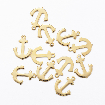 201 Stainless Steel Pendants, Anchor