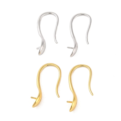 925 Серьги из серебра обруча