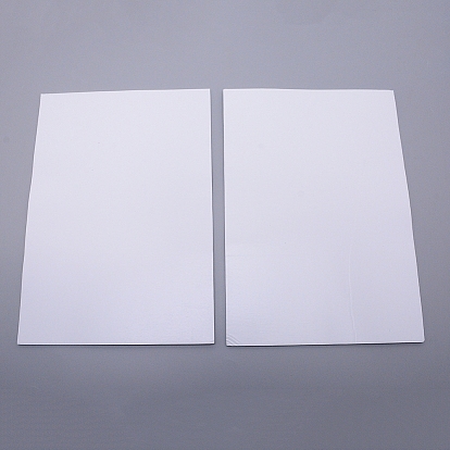 Sets de papier mousse éponge eva, avec double dos adhésif, antidérapant, rectangle