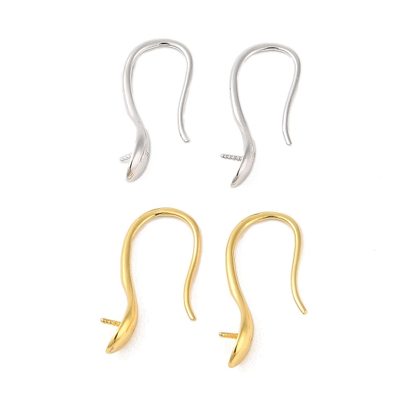 925 Серьги из серебра обруча