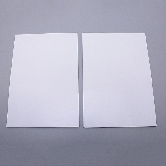 Sets de papier mousse éponge eva, avec double dos adhésif, antidérapant, rectangle
