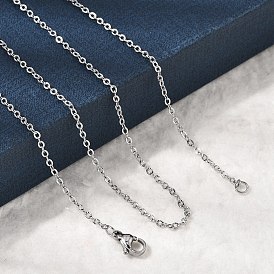 12шт. 1.8мм 304 Текстурированные цепочки из нержавеющей стали для мужчин и женщин, без потускнения