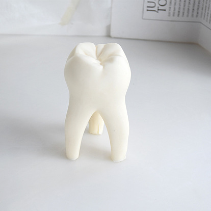 Tooth DIY Candle Silicone Molds, for Scented Candle Making, Halloween Theme