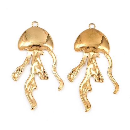 304 Stainless Steel Pendants, Jellyfish Charm