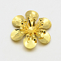 Flower Iron Cabochons, 20x4mm