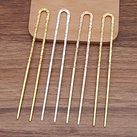 Ancient Style Brass Hair Fork Finding, for DIY Jewelry Accessories