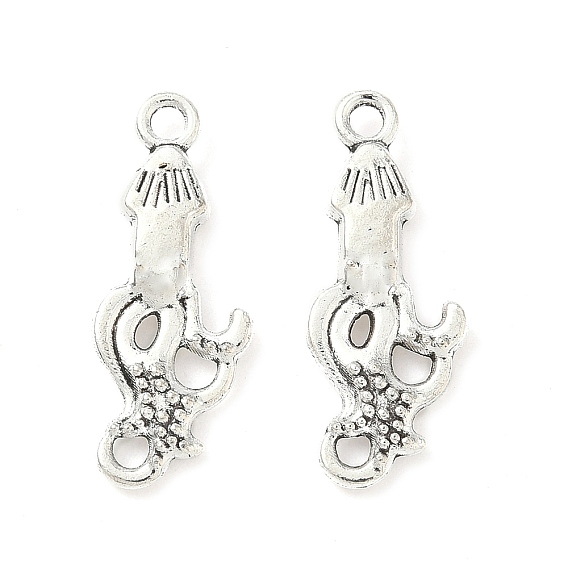 Сплавочные подвески тибетского стиля, Inkfish, без кадмия и без свинца