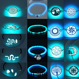Trendy Luminous Jewelry Personality Creative Love Moon Luminous Bracelet Accessories