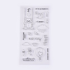 Silicone Stamps, for DIY Scrapbooking, Photo Album Decorative, Cards Making, Baby Shower Theme