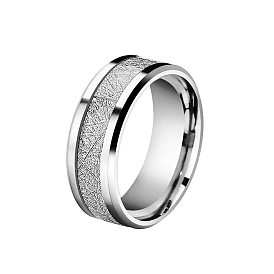 Titanium Steel Finger Ring for Men