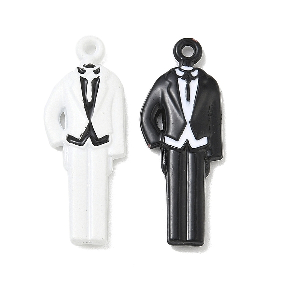 Подвески из сплава аэрозольной краски, подвески для делового костюма, стойки покрытие