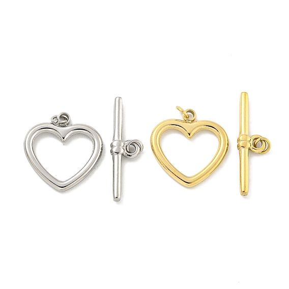 304 из нержавеющей стали застежками тумблеры, сердце