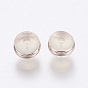 Silicone Ear Nuts, Earring Backs, with Brass Findings