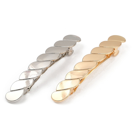 Заколки для волос из сплава с железным зажимом, аксессуары для волос для женщин и девочек