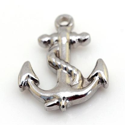 201 Stainless Steel Pendants, Anchor