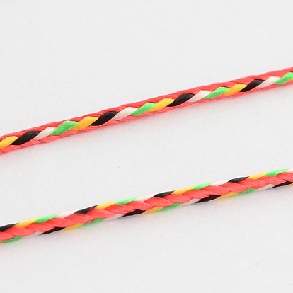 Плетеный нейлоновый шнур для китайского решений узлов, 1.5 мм, около 109.36 ярдов (100 м) / рулон