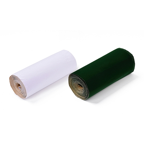 (Defective Closeout Sale) Adhesive Velvet Flocking Liner, for Jewelry Drawer Craft Fabric Peel Stick