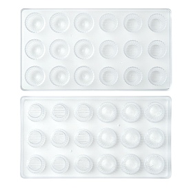 1 набор 2 шт. резьбовая двойная сращиваемая форма для шоколада