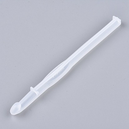 Crochet Hook Silicone Molds, for DIY Knitting Sweaters Scarves Tool Casting Silicone Mould