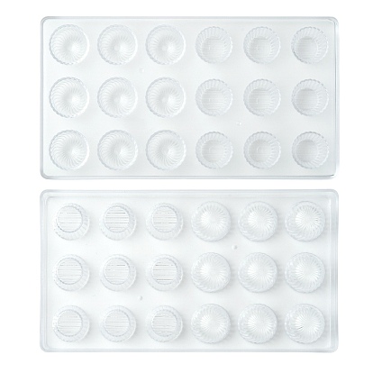 1 набор 2 шт. резьбовая двойная сращиваемая форма для шоколада