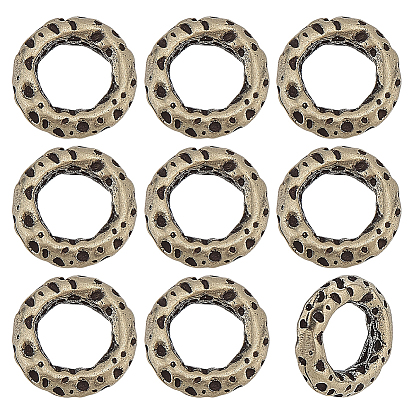 10 латунные соединительные кольца шт., текстурированное кольцо