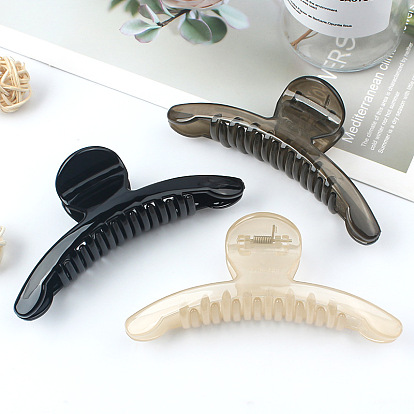 Big Hair Claw Clips Nonslip Large Claw Clips For Thin Thick Curly Hair  Accessories Strong Hold Aw Hair Clips For Women Hair Claws Barrettes  Ponytail Holder Hair Accessories Coffee - Walmart.com