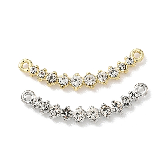 Подвески из сплава и страза, без свинца и без кадмия, стойки покрытие