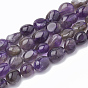 Природный аметист нитей бисера, самородки