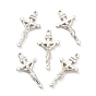 CCB Plastic Pendants, Crucifix Cross Charm
