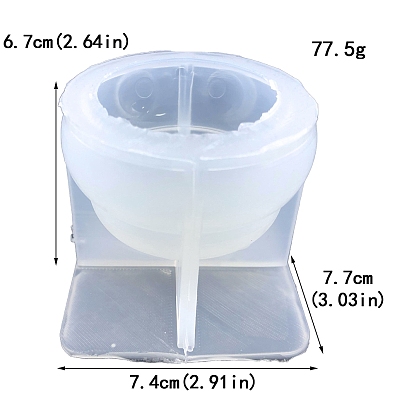 Moules en silicone pour glaçons de qualité alimentaire, moules de dessous de verre en résine, pour la résine UV, fabrication artisanale de résine époxy