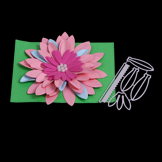 Рамка для цветов из углеродистой стали умирает трафареты, для diy scrapbooking / фотоальбом, декоративная тисняющая бумажная карточка