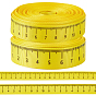 2 Rollen 2 Stile Polyester-Lineale, abgestuftes Band, Wohnung
