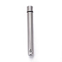 304 Edelstahl Anhänger, mit Strass, Kolumne, Kristall