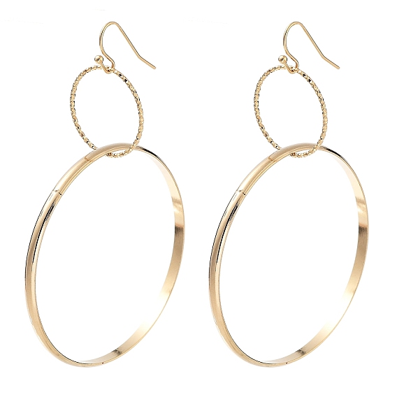 304 женские серьги с подвесками из нержавеющей стали, кольцо