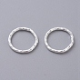 Железные рельефные кольца, Замкнутые кольца для прыжков, для изготовления ювелирных изделий