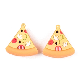 PVC Plastic Pendants, Pizza