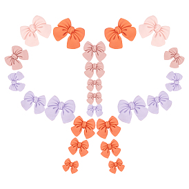 Кабошоны из смолы, Диетические аксессуары, для изготовления ювелирных изделий, матовые, бантом