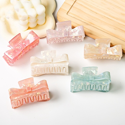 PVC Claw Hair Clips, Bowknot