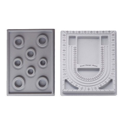 2 шт 2 стили пластиковые бусины дизайн доски