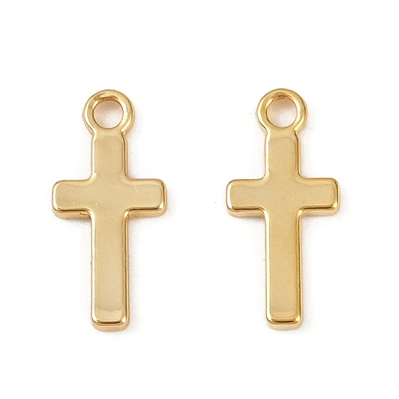 Латунь прелести, крестик, долговечный, без никеля 