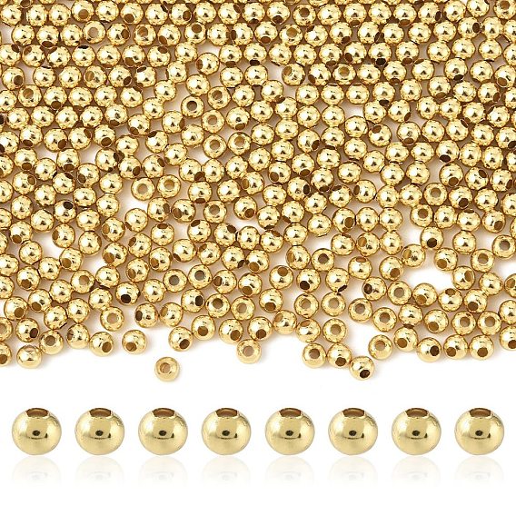 500 шт. 304 бусины из нержавеющей стали, круглые