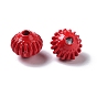 Spray Painted Alloy Bead, Lantern