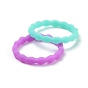 Silicone Finger Rings, Wave