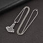 Colliers pendentifs hache viking vintage en acier inoxydable pour hommes