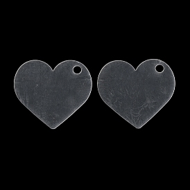 Прозрачные акриловые диски большие подвески, акриловые заготовки, сердце