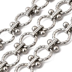 Звенья цепей из сплава с текстурированными кольцами, с железом, без кадмия, без никеля и без свинца, несварные