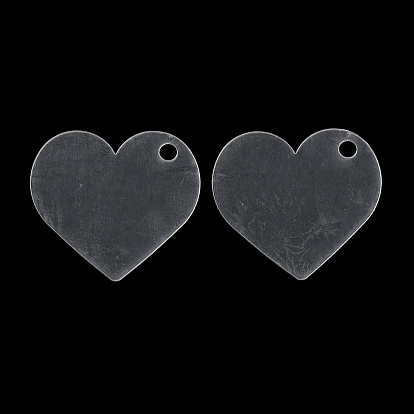 Прозрачные акриловые диски большие подвески, акриловые заготовки, сердце